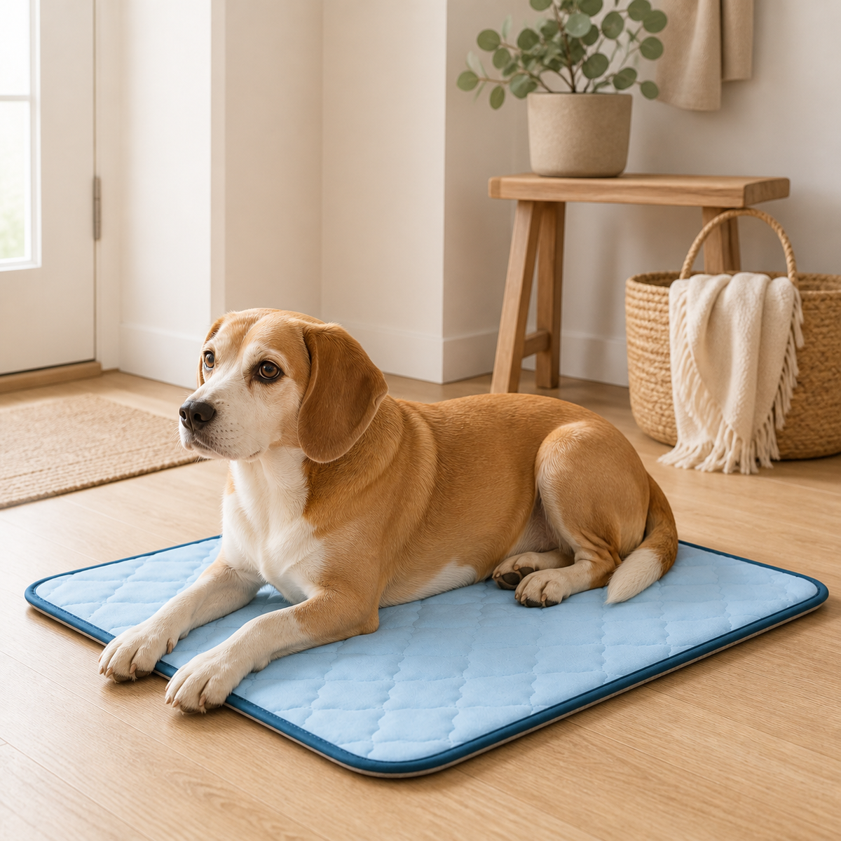 Alfombrilla de descanso transpirable para perros y gatos