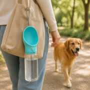 Botella con bebedero para perros · 550 ml