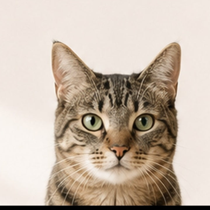 Rostro del gato de Punto Peludo